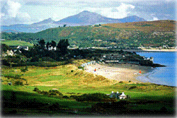 looking across Abersoch to The Rivals